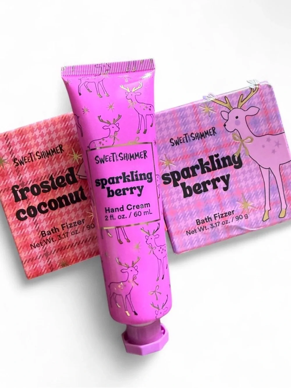 Sweet shimmer sparkling berry